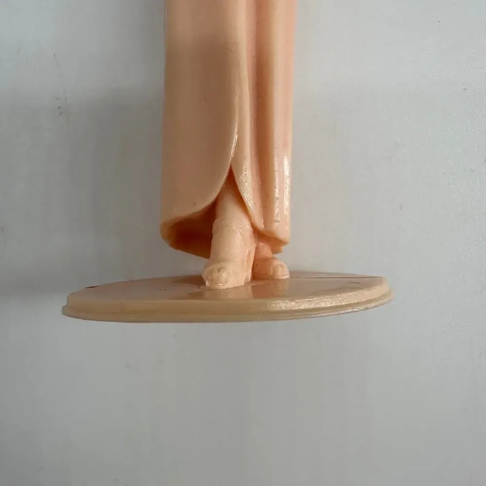 Vintage 1964 Louis Marx Campus Cuties On The Town Figure Pink Plastic 6in